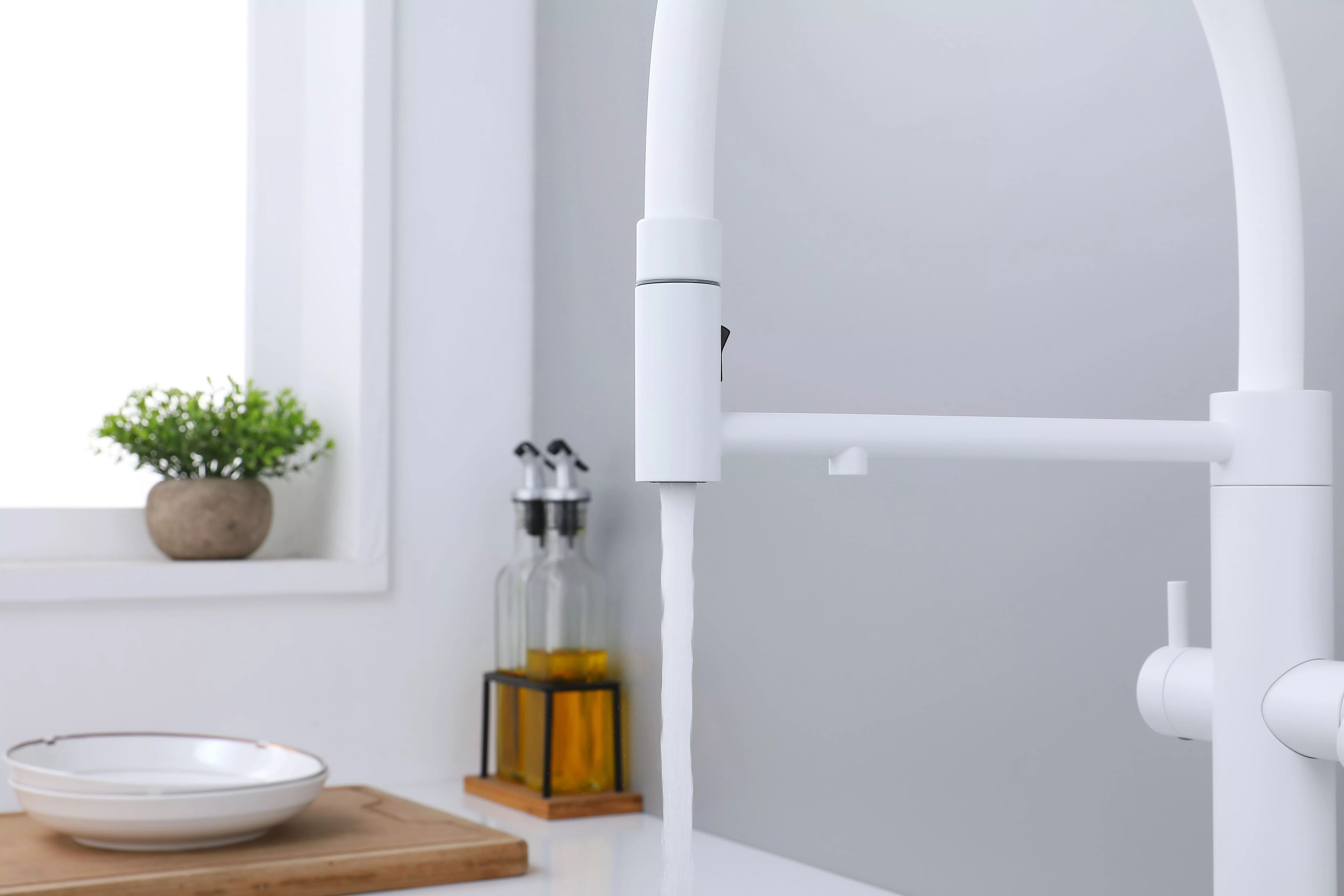 Смеситель Paulmark NEXUS Ne213999-WH белый матовый фото 2 в Ростове-на-Дону Смеситель Paulmark NEXUS Ne213999-WH белый матовый фото 2 в Ростове-на-Дону