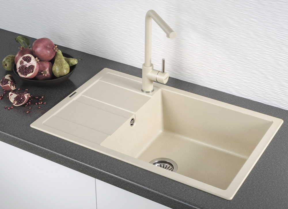Мойка SCHOCK  Optima 60D Max Cristalite неро фото 2 в Ростове-на-Дону