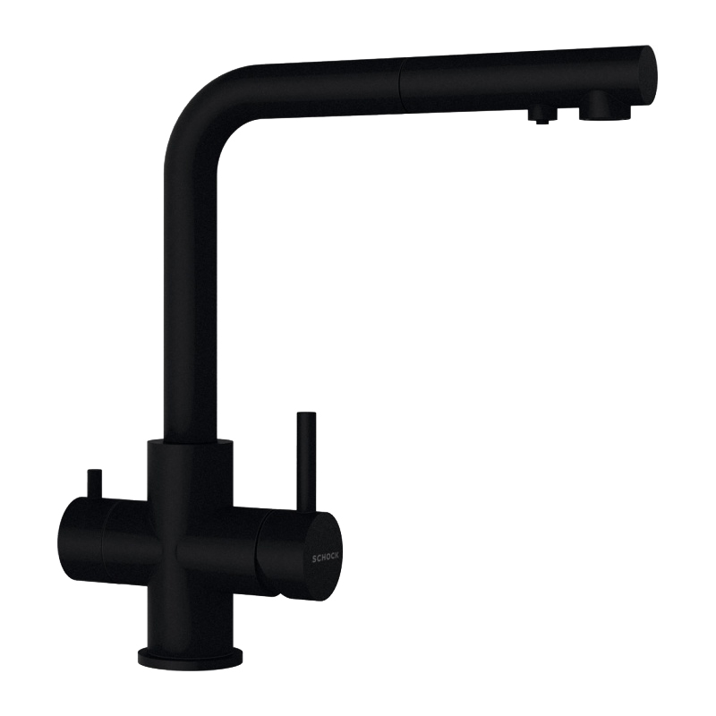Смеситель Schock Vitus-D, black еdition фото 1 в Ростове-на-Дону
