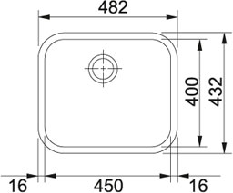 Мойка Franke GAX 110-45 под столешницу, стоп-вентиль (арт.122.0021.440) фото 3 в Ростове-на-Дону Мойка Franke GAX 110-45 под столешницу, стоп-вентиль (арт.122.0021.440) фото 3 в Ростове-на-Дону