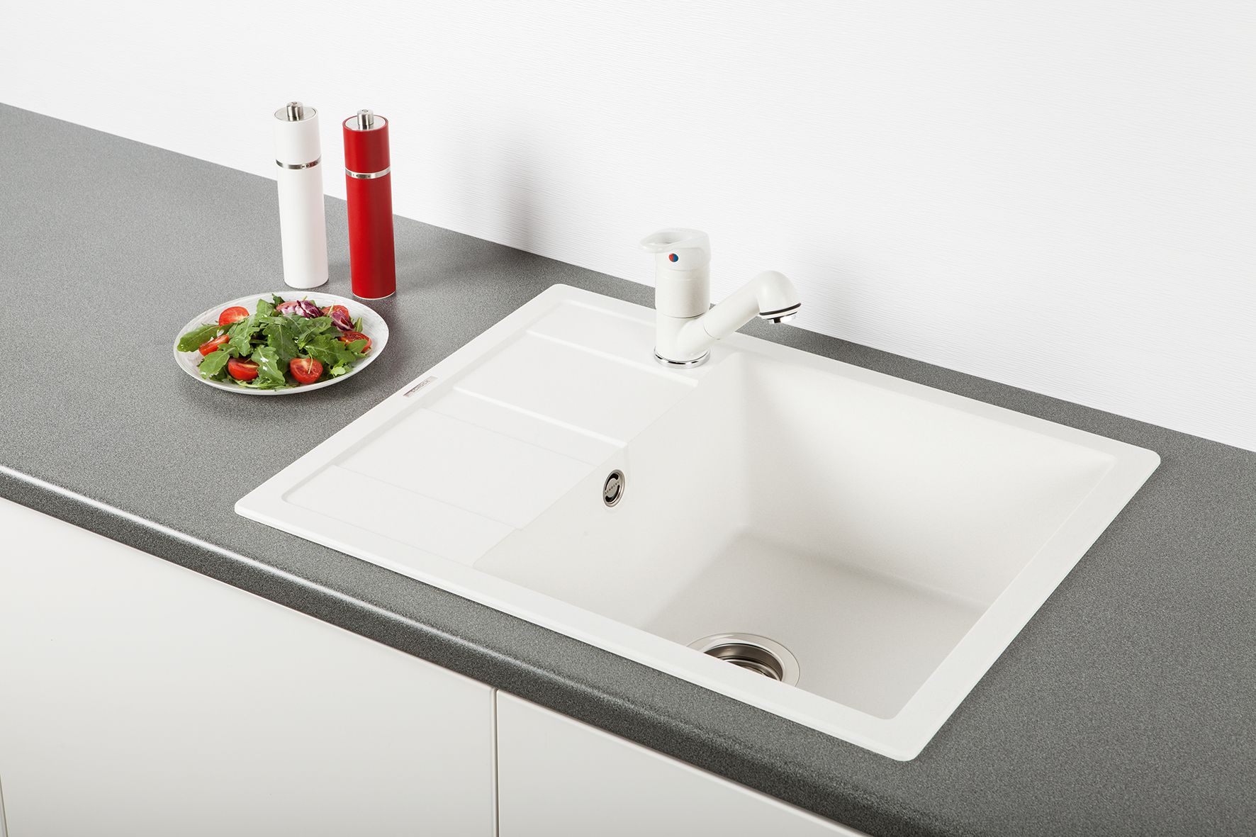 Мойка SCHOCK  Optima 50D  Cristalite 650х500 оникс фото 3 в Ростове-на-Дону