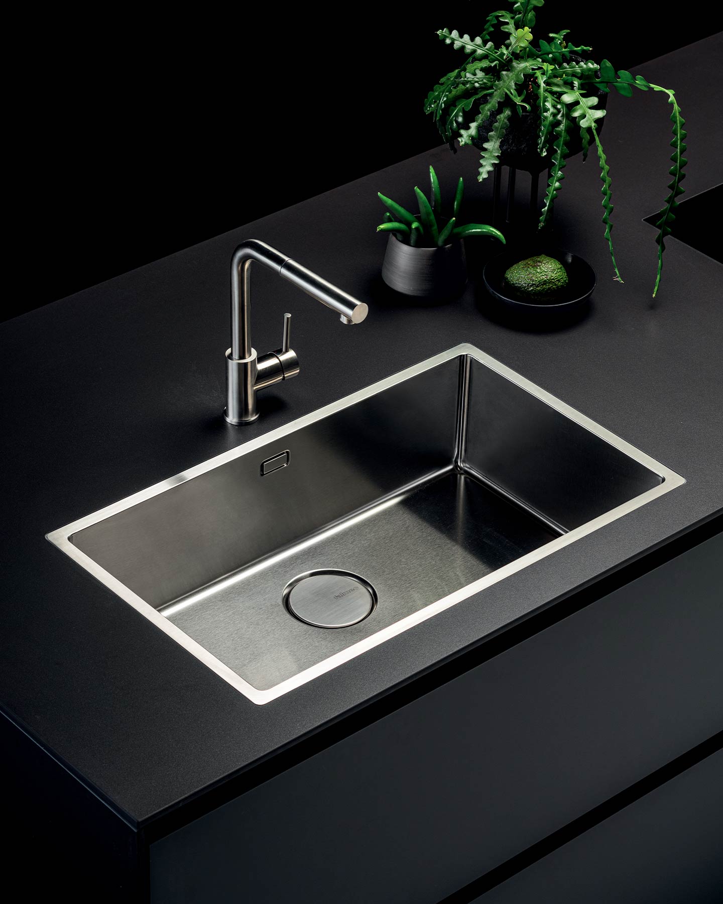 Мойка Falmec COMO 50 CM INOX (UNDERMOUNT) фото 3 в Ростове-на-Дону