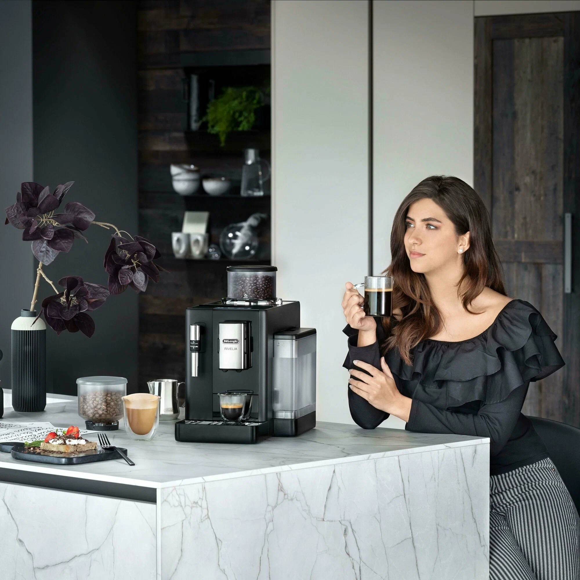 Кофемашина DeLonghi EXAM440.35.B Rivelia фото 7 в Ростове-на-Дону
