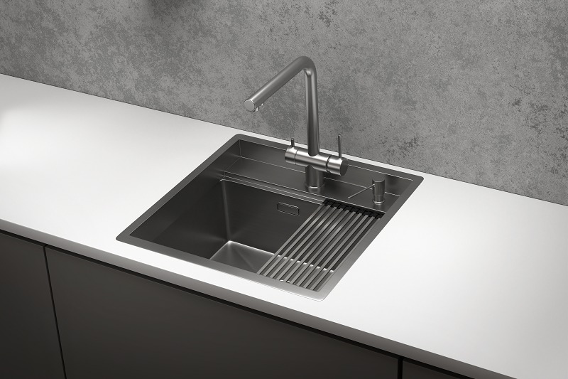 Мойка GRANULA Kitchen Space 5051, СТАЛЬ САТИН фото 3 в Ростове-на-Дону Мойка GRANULA Kitchen Space 5051, СТАЛЬ САТИН фото 3 в Ростове-на-Дону