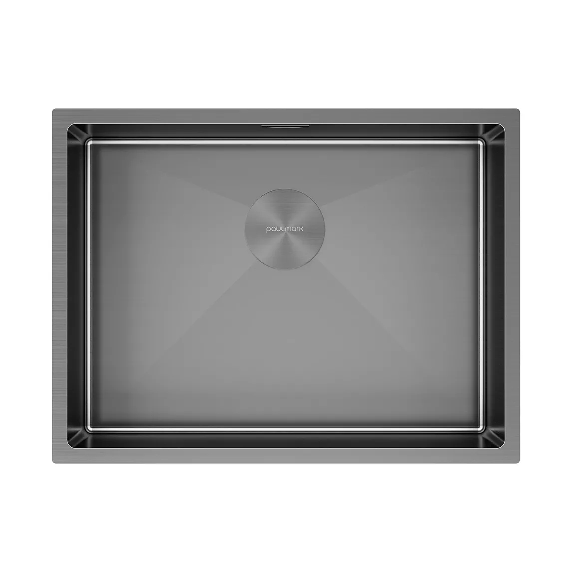 Мойка Paulmark NEXT 58 UNI PM215844-GM вороненая нерж.сталь фото 1 в Ростове-на-Дону Мойка Paulmark NEXT 58 UNI PM215844-GM вороненая нерж.сталь фото 1 в Ростове-на-Дону