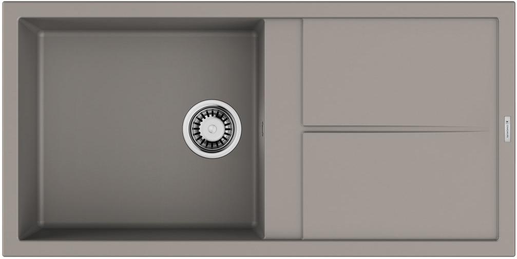 Кухонная мойка OMOIKIRI Sumi 100A-GR Artceramic/Leningrad grey фото 1 в Ростове-на-Дону