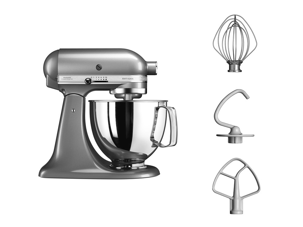 Планетарный миксер KitchenAid 5KSM125ECU фото 3 в Ростове-на-Дону
