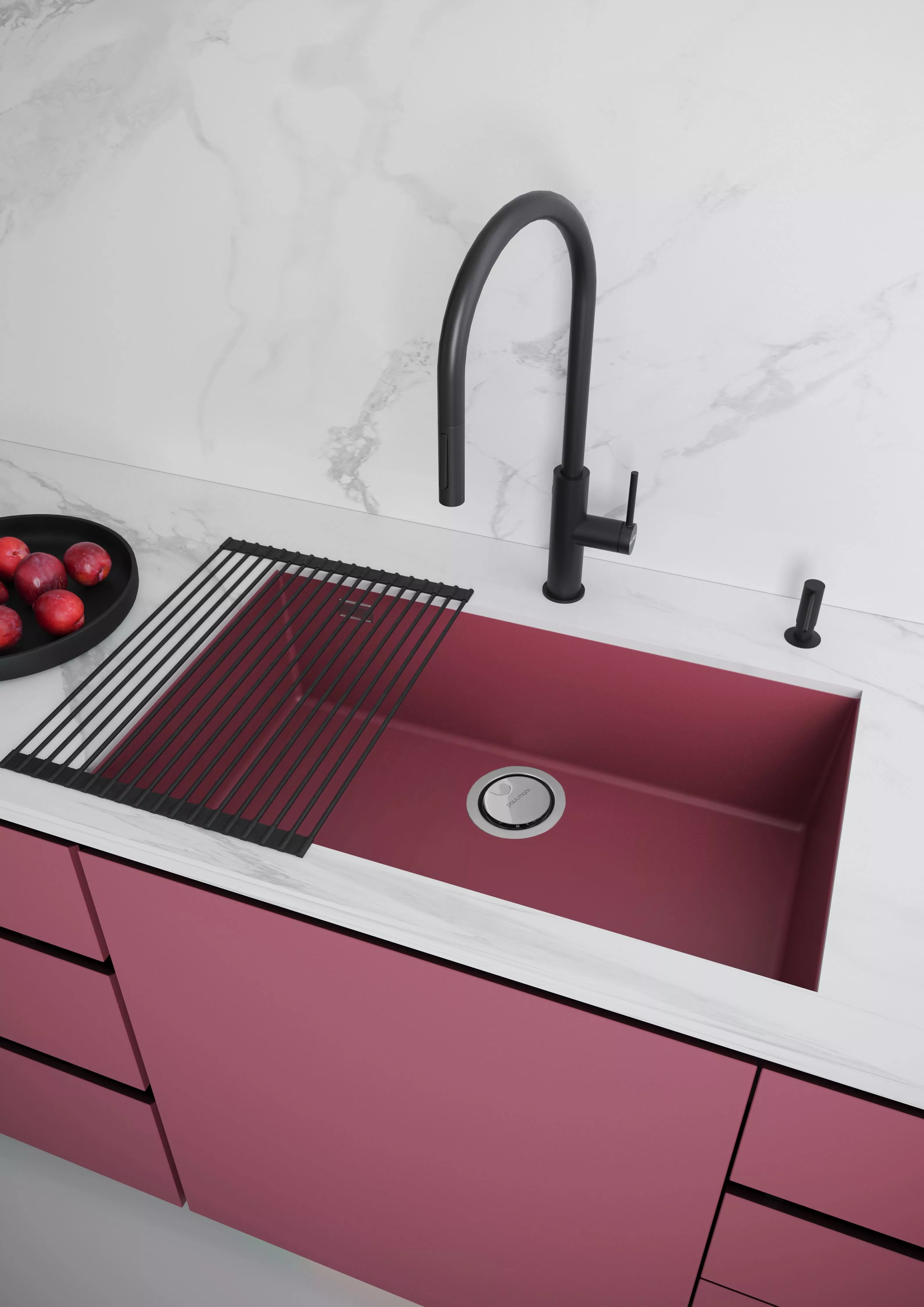 Мойка Paulmark NEO CLASSIC 76 PM967644-ME Merlot фото 3 в Ростове-на-Дону Мойка Paulmark NEO CLASSIC 76 PM967644-ME Merlot фото 3 в Ростове-на-Дону