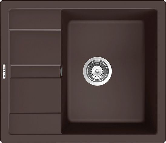 Мойка SCHOCK  Optima 45D  Cristalite мокка фото 1 в Ростове-на-Дону