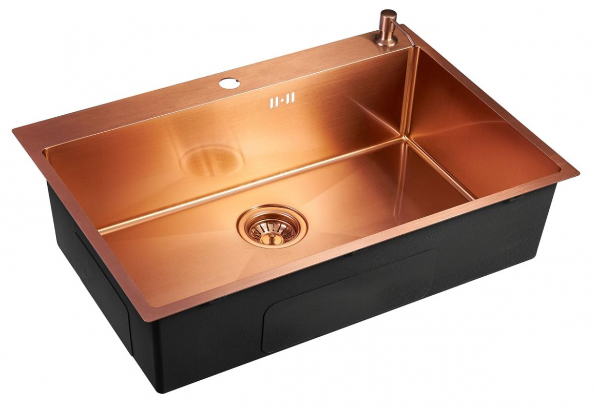 Мойка Emar EMB-125A PVD Nano Coppery фото 1 в Ростове-на-Дону Мойка Emar EMB-125A PVD Nano Coppery фото 1 в Ростове-на-Дону