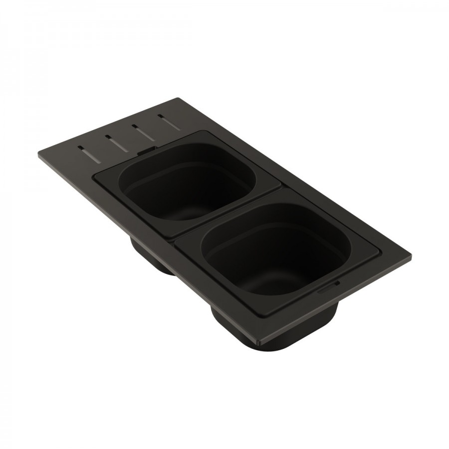 Контейнер Omoikiri DC-02-2-GB графит (4999076) фото 1 в Ростове-на-Дону