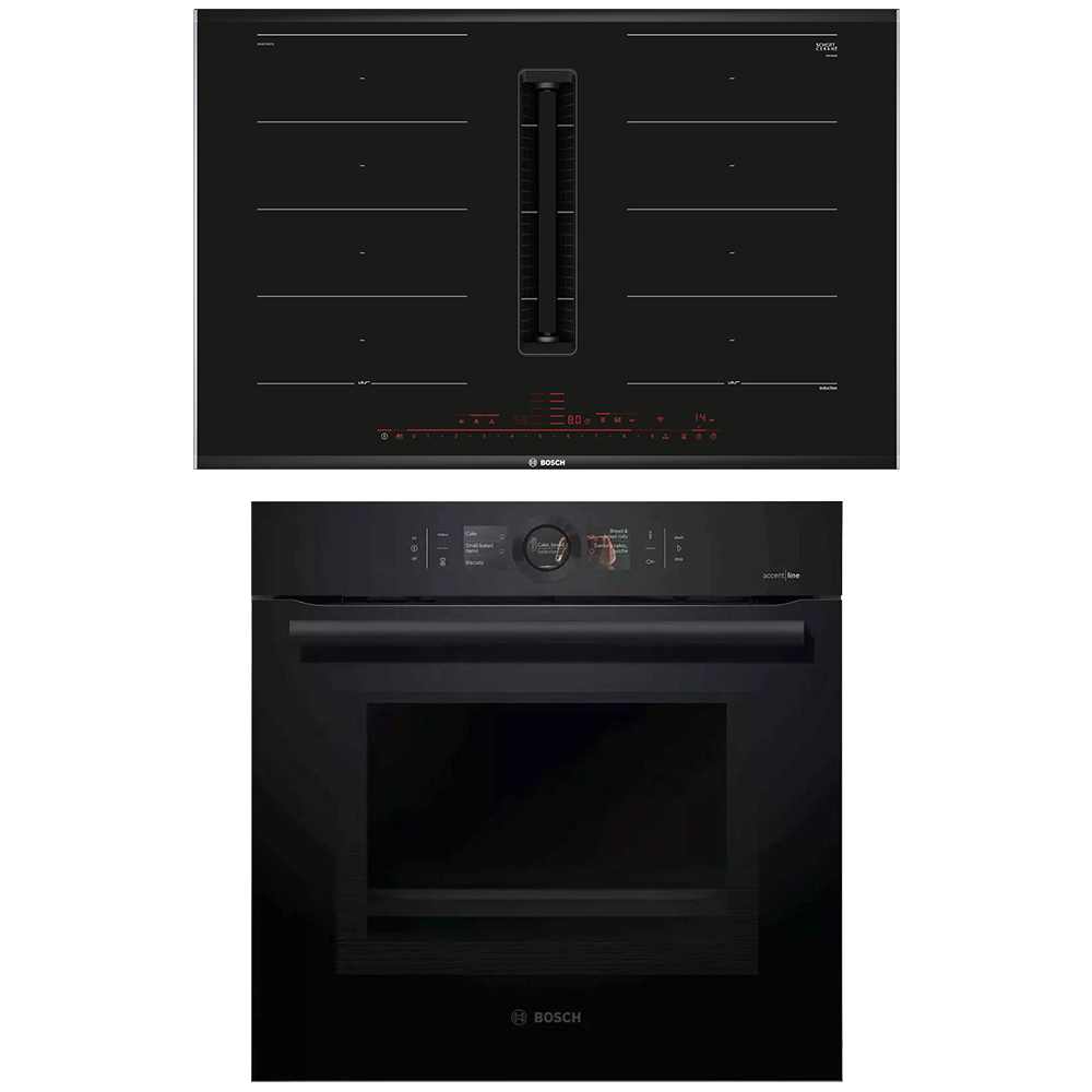 Bosch (варочная панель с вытяжкой PXX875D57E + духовой шкаф HMG8764C1) в Ростове-на-Дону