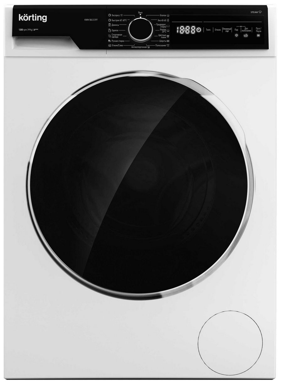 Стиральная машина с паром Korting KWM 58LS1297 фото 1 в Ростове-на-Дону