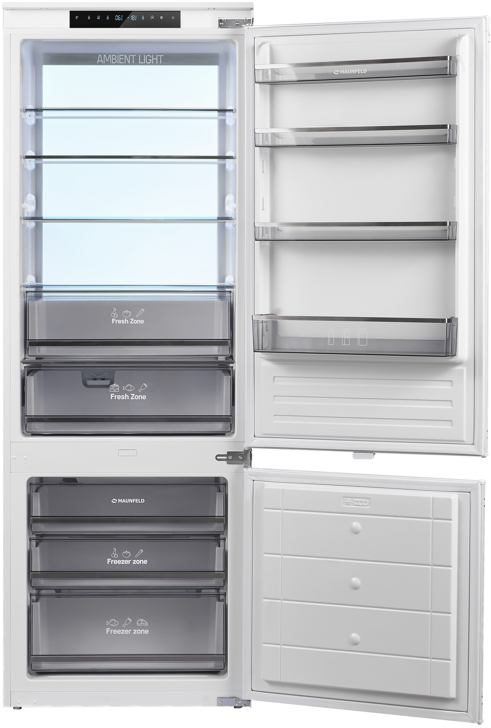 Холодильник MAUNFELD MBF19369NFWGR LUX Inverter фото 2 в Ростове-на-Дону Холодильник MAUNFELD MBF19369NFWGR LUX Inverter фото 2 в Ростове-на-Дону