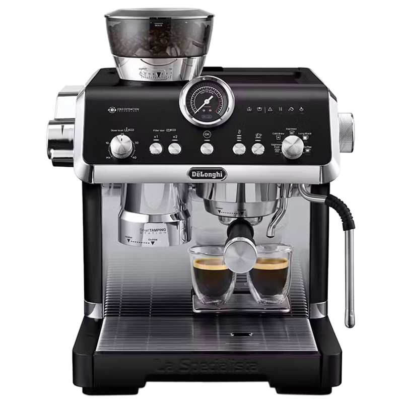 Кофеварка рожковая DeLonghi EC9555.BK фото 2 в Ростове-на-Дону Кофеварка рожковая DeLonghi EC9555.BK фото 2 в Ростове-на-Дону
