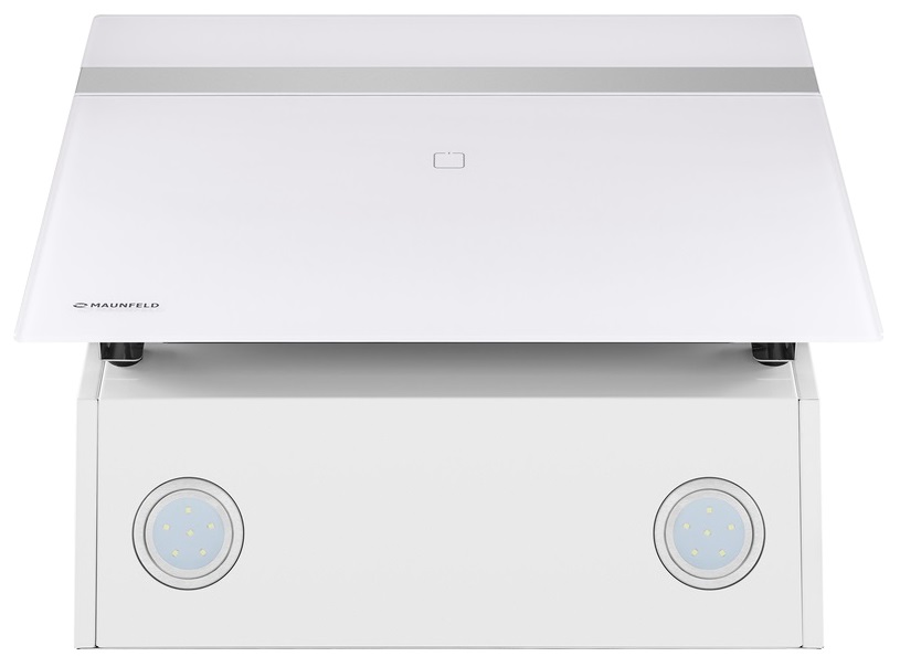 Вытяжка Maunfeld MEDWAY 60 Glass White/Stripe Inox фото 2 в Ростове-на-Дону