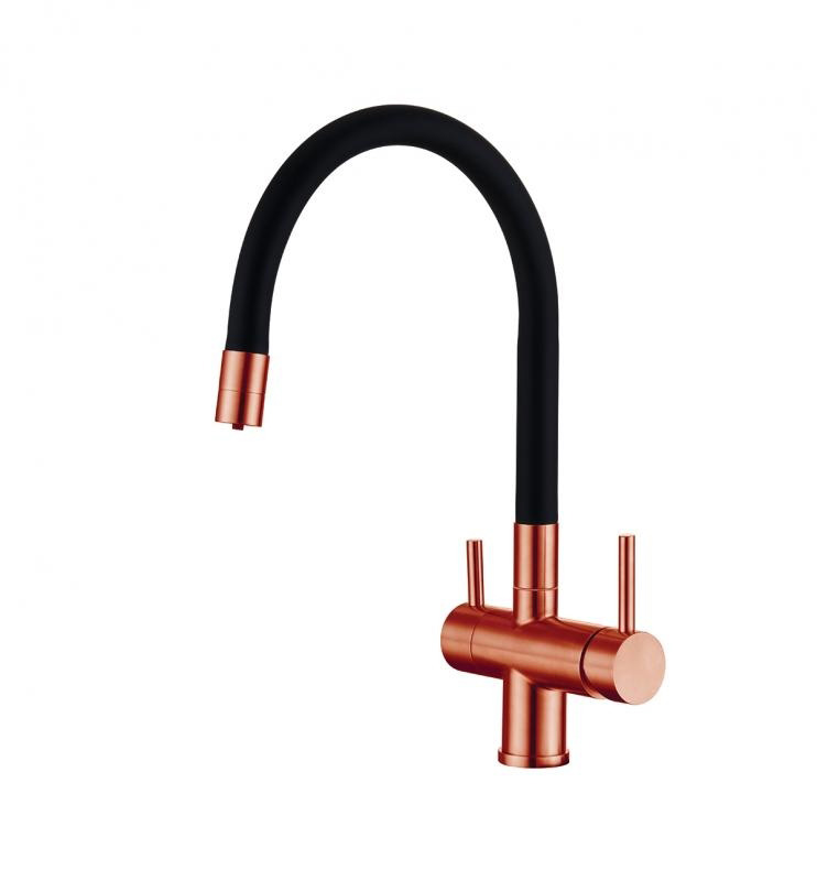 Смеситель Emar ЕС - 3015 PVD Coppery в Ростове-на-Дону