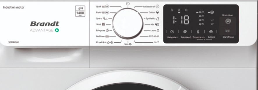 Стиральная машина Brandt WFB394QWE фото 3 в Ростове-на-Дону