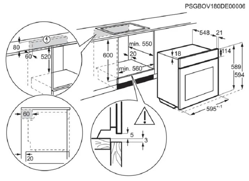 Духовой шкаф Electrolux EOF4P56X фото 4 в Ростове-на-Дону