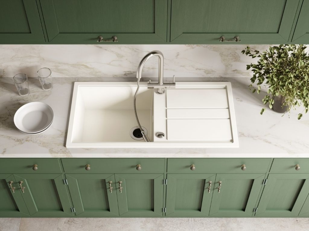 Мойка Kitagawa 100-WG Artceramic/wind green(арт.4993251) фото 3 в Ростове-на-Дону