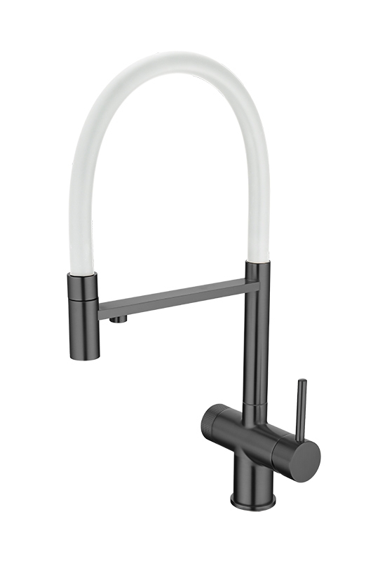 Смеситель Emar ЕС - 7024WHT PVD Dark в Ростове-на-Дону