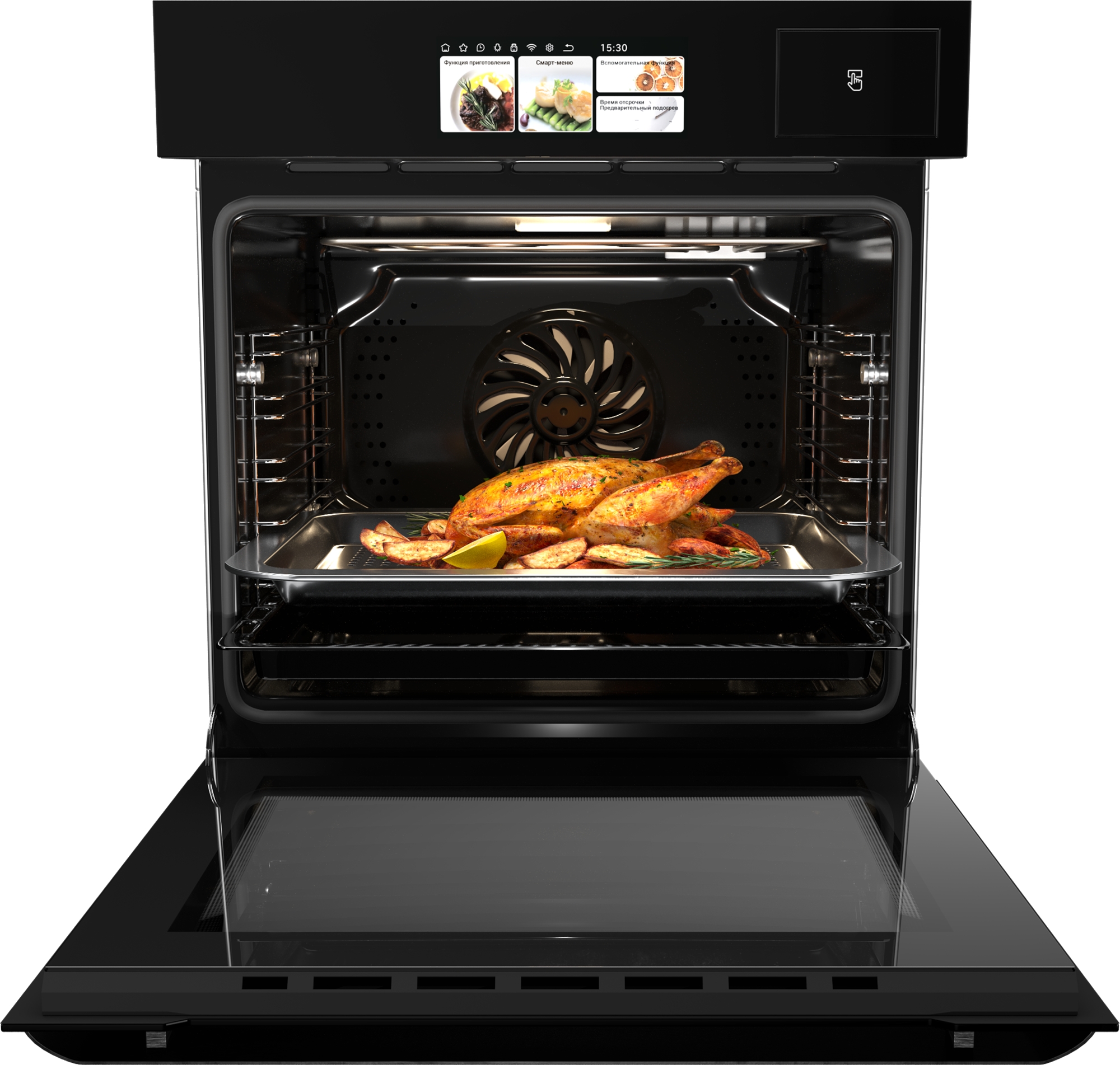 Духовой шкаф HIBERG S-VM 6615 B i-SMART фото 3 в Ростове-на-Дону Духовой шкаф HIBERG S-VM 6615 B i-SMART фото 3 в Ростове-на-Дону
