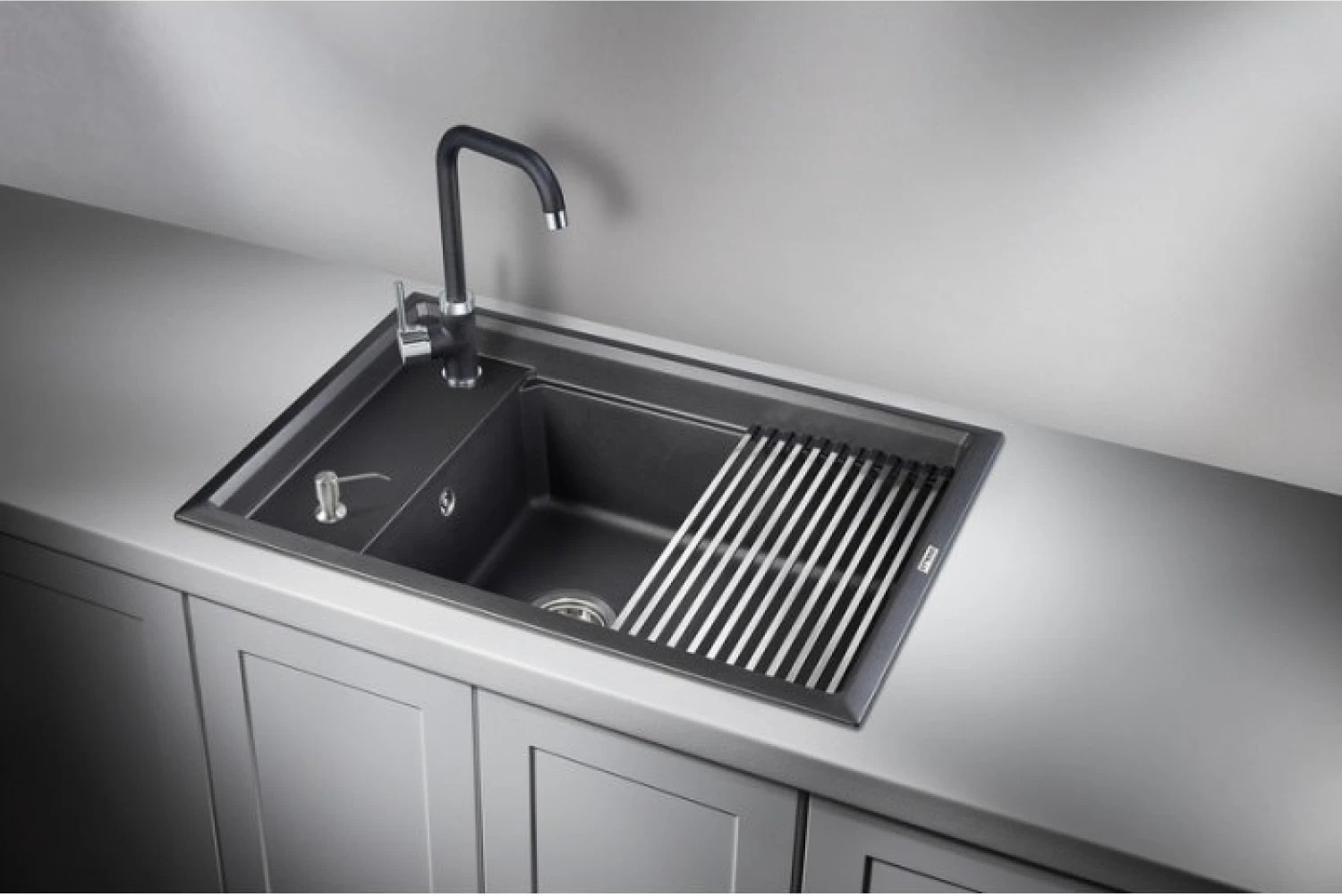 Мойка GRANULA Kitchen Space 7305, ШВАРЦ фото 5 в Ростове-на-Дону Мойка GRANULA Kitchen Space 7305, ШВАРЦ фото 5 в Ростове-на-Дону