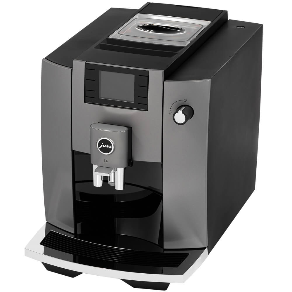Кофемашина Jura E6 Dark Inox фото 1 в Ростове-на-Дону