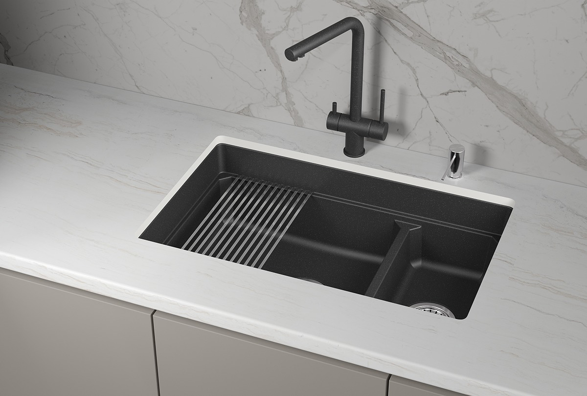 Мойка GRANULA Kitchen Space 7304iU, ЧЁРНЫЙ фото 5 в Ростове-на-Дону