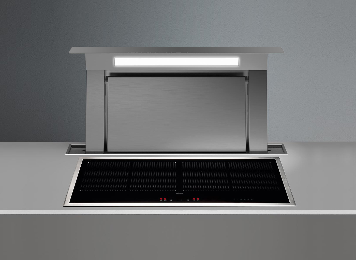 Вытяжка Falmec DOWNDRAFT GLASS STEEL 90 (без мотора) фото 1 в Ростове-на-Дону
