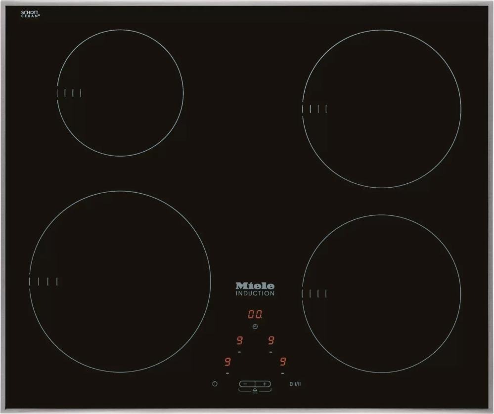 Индукционная панель Miele KM6116 сталь фото 1 в Ростове-на-Дону