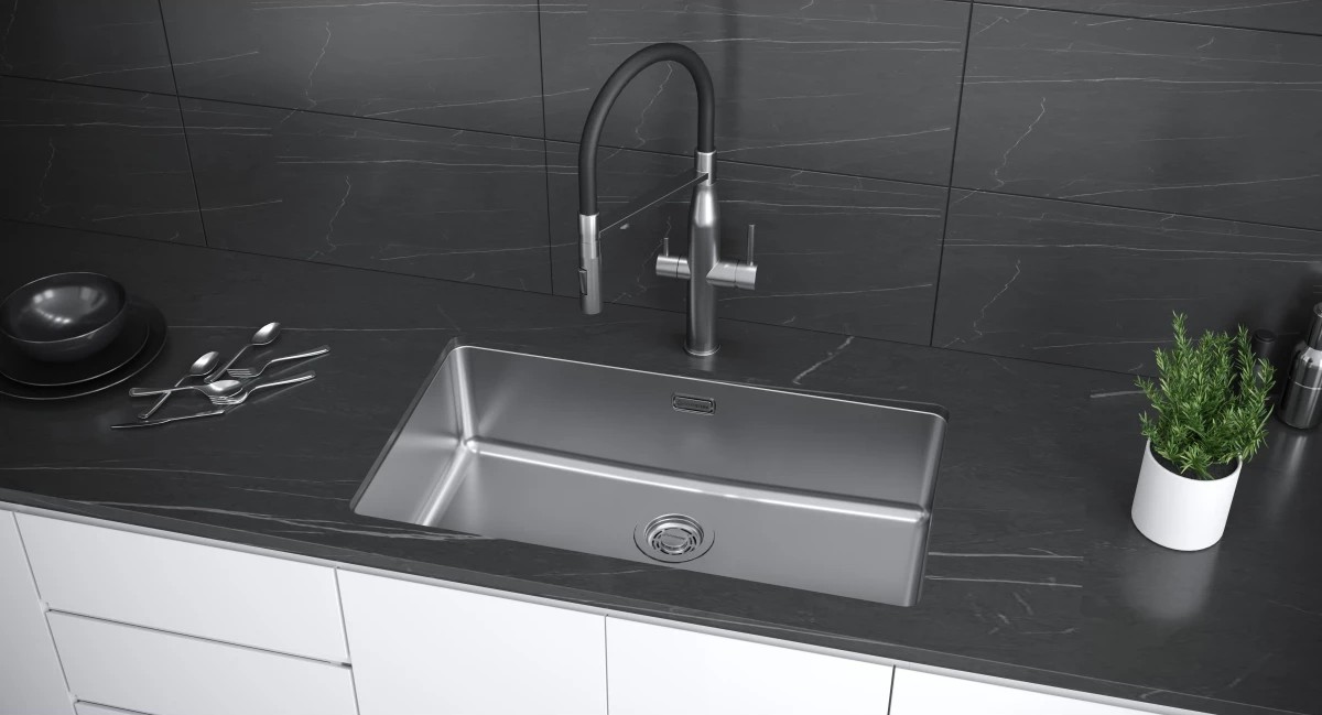 Мойка кухонная KUCHENSTERN MULTI 80 554SS50 Нержавеющая сталь фото 2 в Ростове-на-Дону