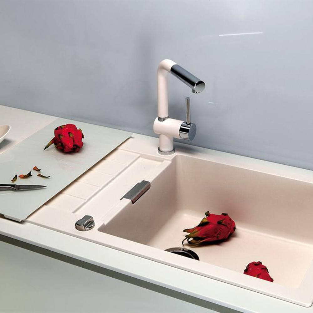 Смеситель Schock Piega-D , Cristadur, выдвижной излив хром/поларис фото 2 в Ростове-на-Дону