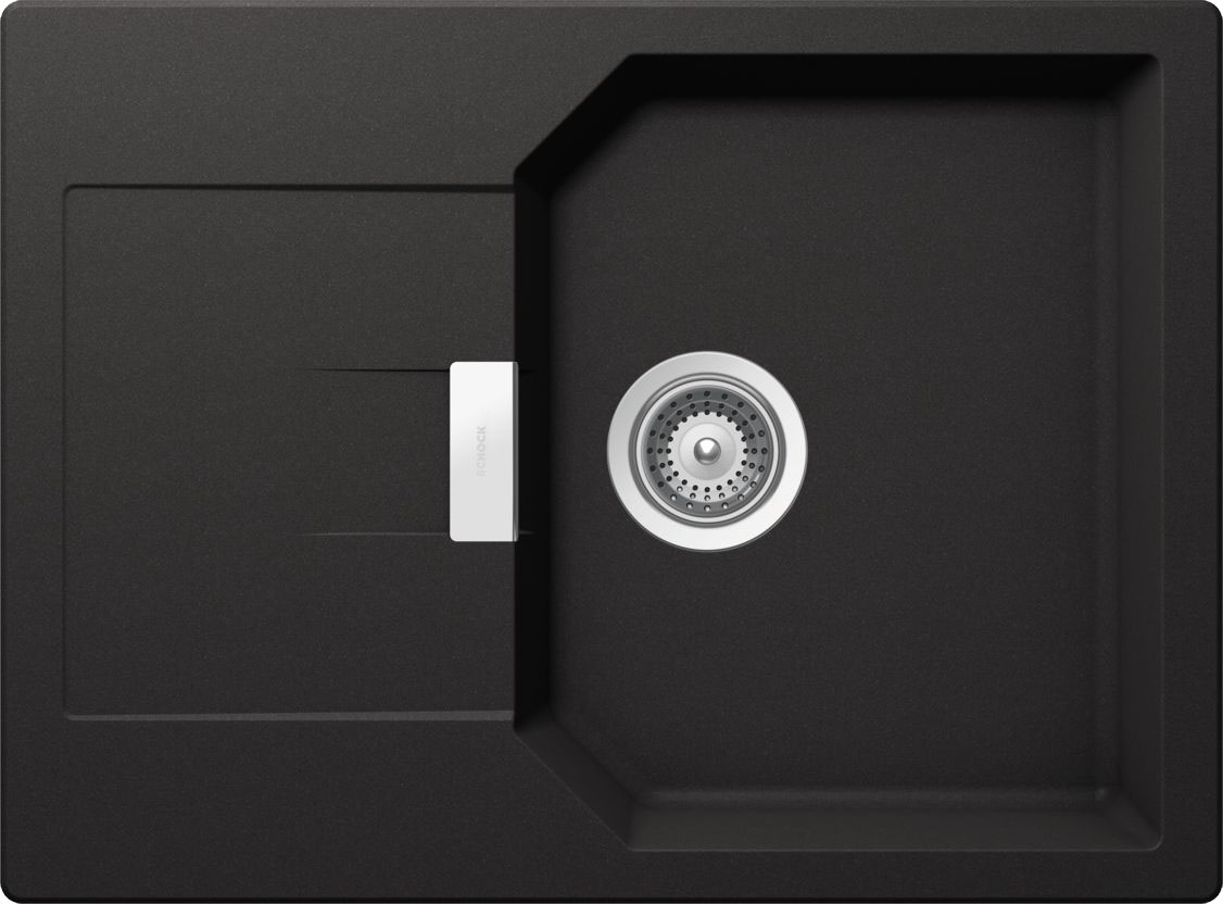 Мойка SCHOCK  Manhattan 45 D Cristalite корз.клапан 690x510 неро фото 1 в Ростове-на-Дону