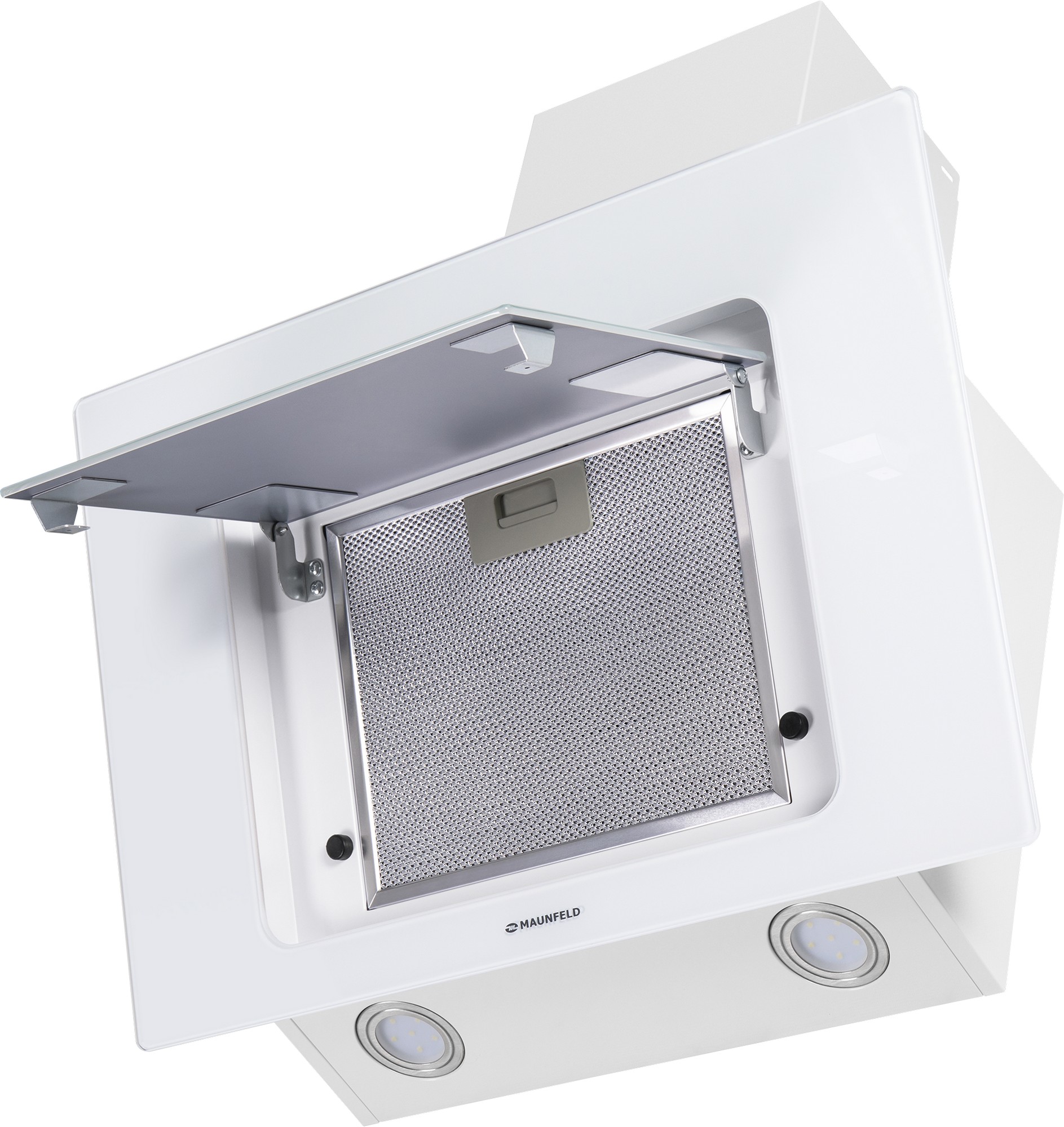Вытяжка Maunfeld YORK PUSH 60 Glass White фото 3 в Ростове-на-Дону