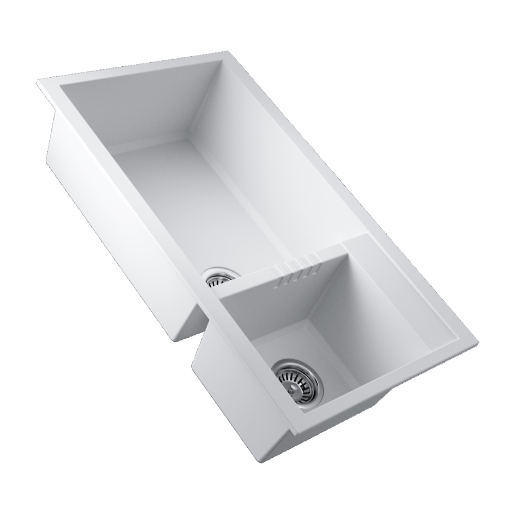 Кухонная мойка OMOIKIRI TEDORI 86-2-LB-WH (арт. 4993935) фото 2 в Ростове-на-Дону Кухонная мойка OMOIKIRI TEDORI 86-2-LB-WH (арт. 4993935) фото 2 в Ростове-на-Дону