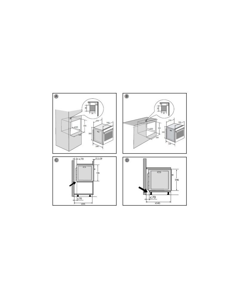 Духовой шкаф Brandt BOP7537B фото 5 в Ростове-на-Дону
