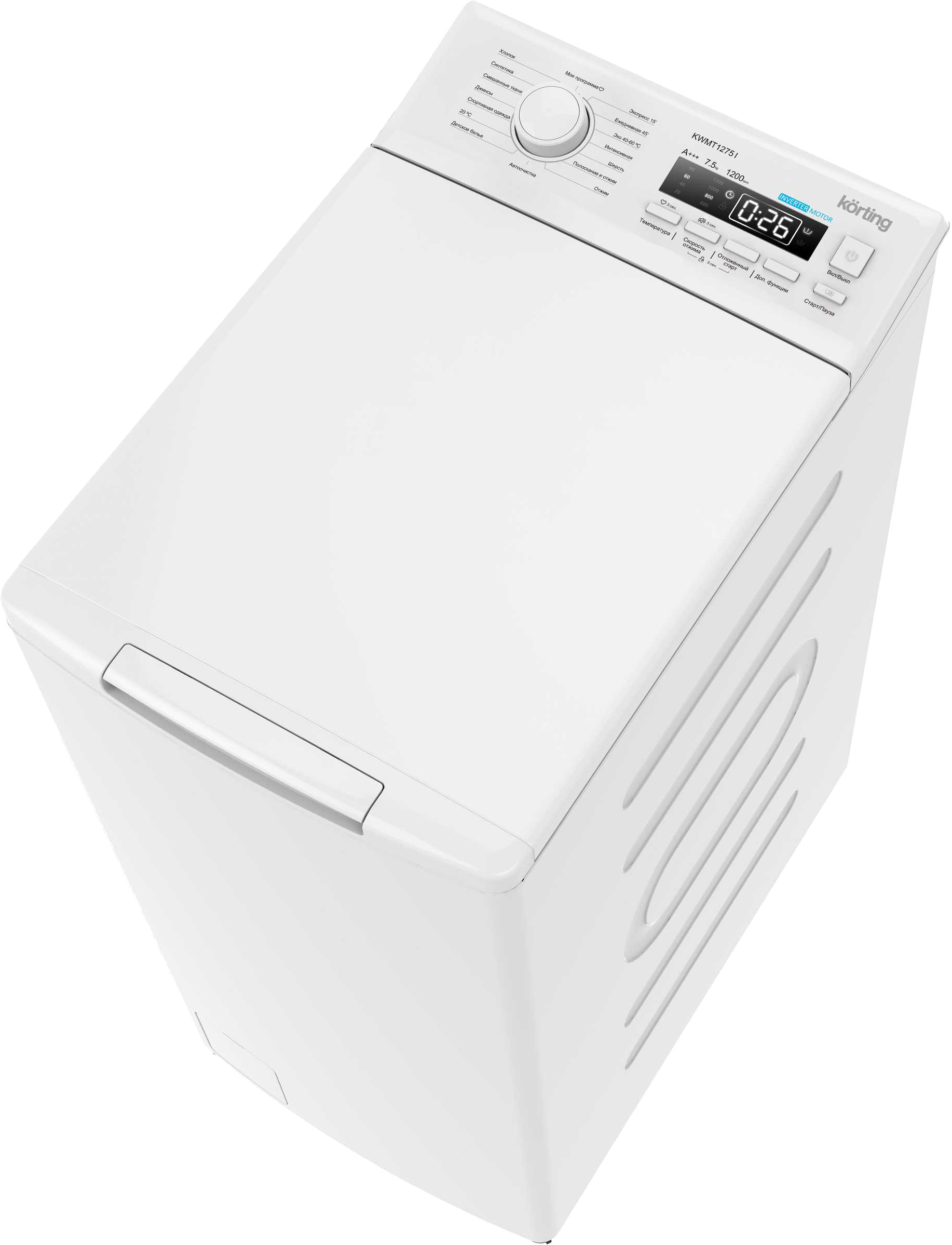 Стиральная машина Korting KWMT 1275 I фото 2 в Ростове-на-Дону