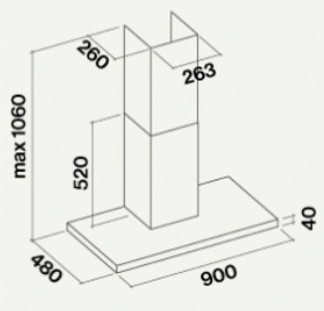 Вытяжка Falmec Lumen 90 ix (800) ECP фото 7 в Ростове-на-Дону Вытяжка Falmec Lumen 90 ix (800) ECP фото 7 в Ростове-на-Дону