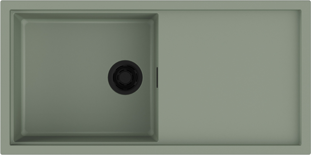 Кухонная мойка OMOIKIRI Sintesi 100-WG Artceramic/wind green фото 1 в Ростове-на-Дону