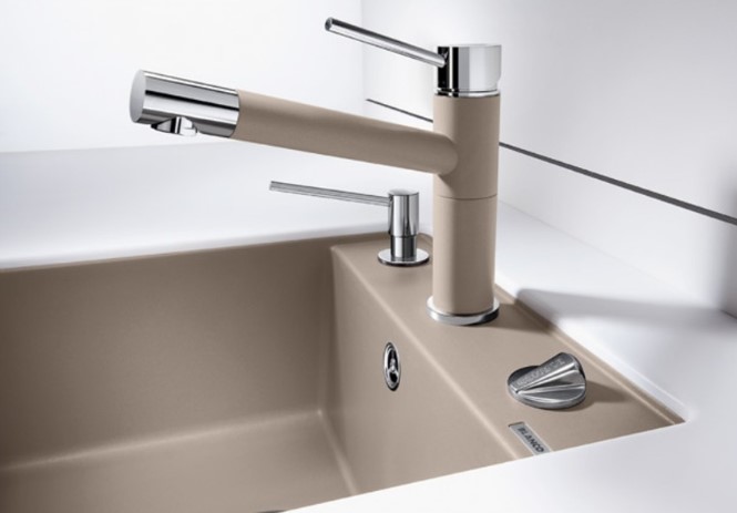Смеситель Blanco Alta compact chrome/Silgranit фото 2 в Ростове-на-Дону Смеситель Blanco Alta compact chrome/Silgranit фото 2 в Ростове-на-Дону