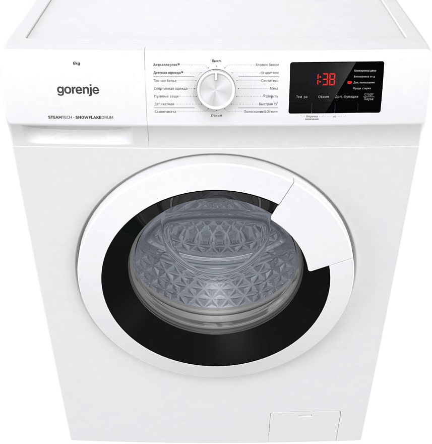 Стиральная машина Gorenje WHE60SFS фото 2 в Ростове-на-Дону Стиральная машина Gorenje WHE60SFS фото 2 в Ростове-на-Дону