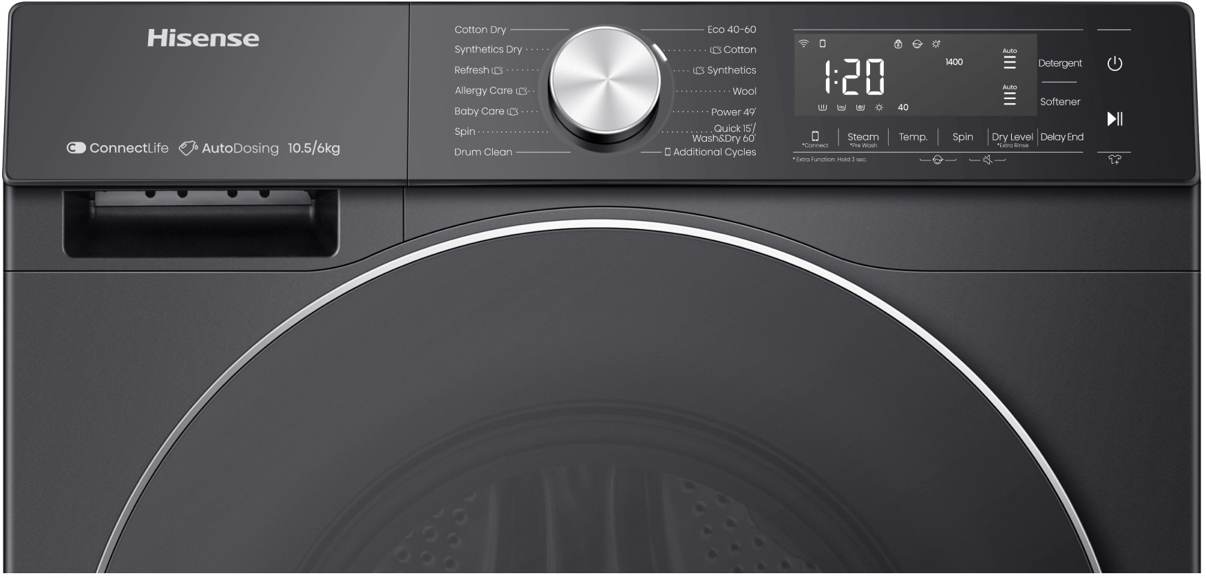 Стиральная машина Hisense WD5S1045BB фото 4 в Ростове-на-Дону