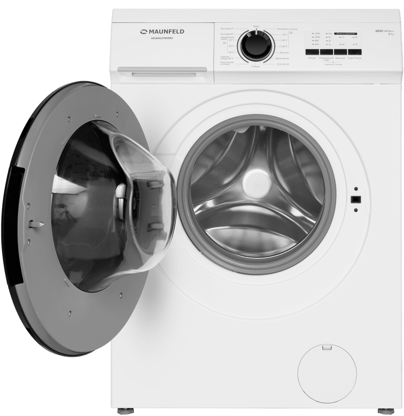 Стиральная машина MAUNFELD MFWM127WH052 фото 3 в Ростове-на-Дону Стиральная машина MAUNFELD MFWM127WH052 фото 3 в Ростове-на-Дону