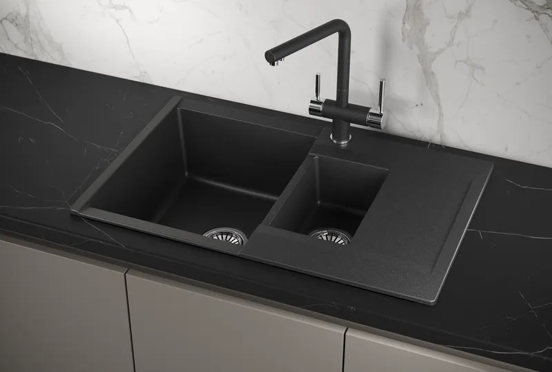 Мойка GRANULA Estetica 7808, ЧЁРНЫЙ фото 4 в Ростове-на-Дону