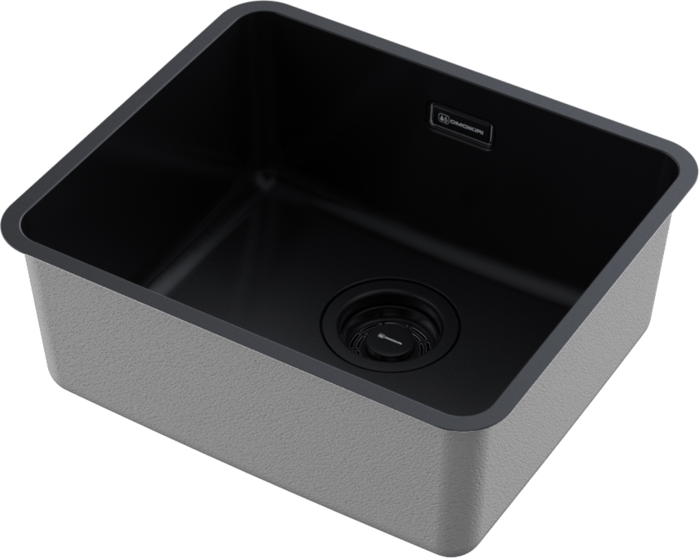 Кухонная мойка OMOIKIRI Omi 43-U/I-GB Ultra Mini нерж.сталь/графит фото 1 в Ростове-на-Дону