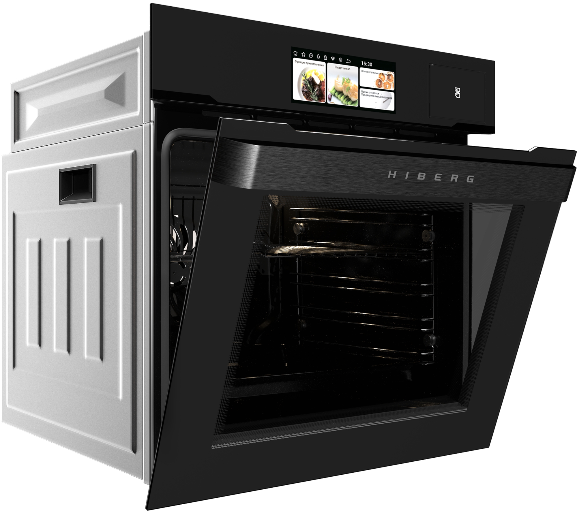 Духовой шкаф HIBERG S-VM 6615 B i-SMART фото 2 в Ростове-на-Дону Духовой шкаф HIBERG S-VM 6615 B i-SMART фото 2 в Ростове-на-Дону