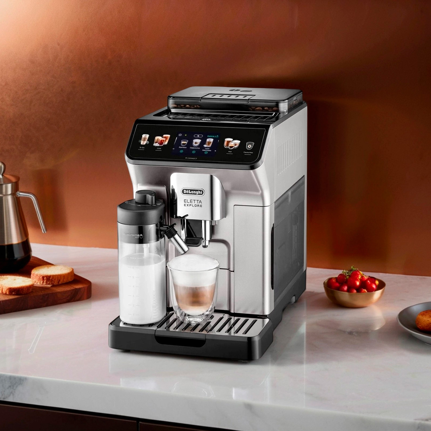 Кофемашина DeLonghi ECAM450.65.S фото 4 в Ростове-на-Дону