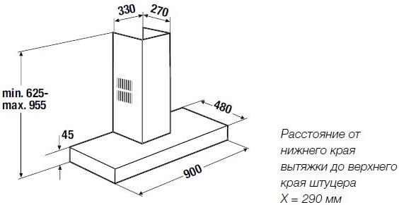 Вытяжка Kuppersbusch DW 9500.0 W фото 2 в Ростове-на-Дону