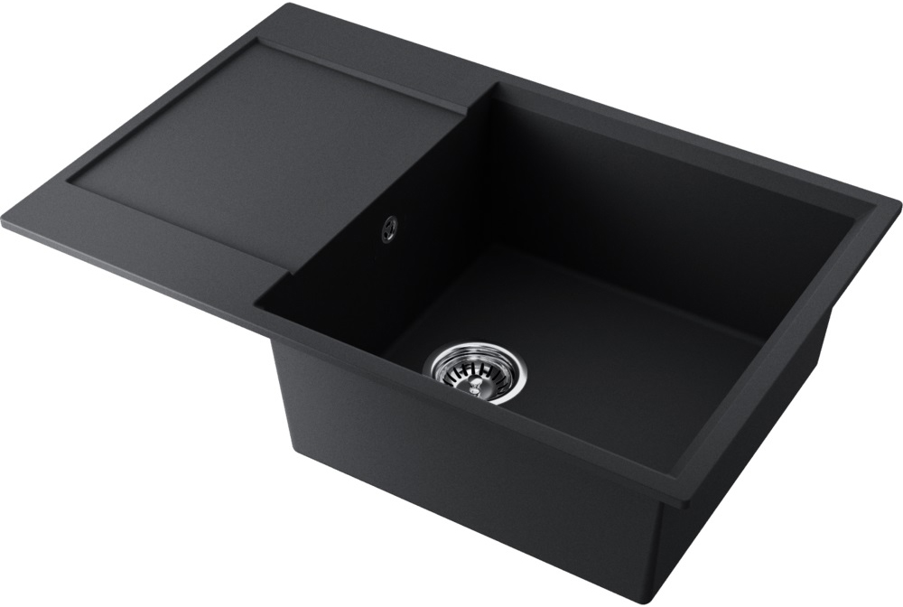 Мойка Omoikiri Daisen 78-LB-BL Artgranit/черный  (арт.4993692) фото 2 в Ростове-на-Дону
